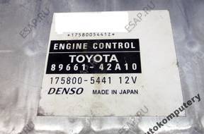 БЛОК УПРАВЛЕНИЯ TOYOTA 89661-42a10 8966142a10 1758005441