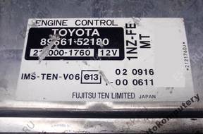 БЛОК УПРАВЛЕНИЯ TOYOTA 89661-52180 8966152180 2110001760