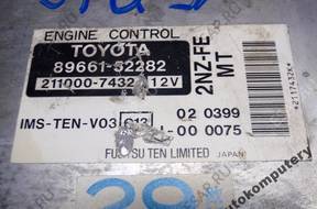 БЛОК УПРАВЛЕНИЯ TOYOTA 89661-52282 8966152282 2110007432