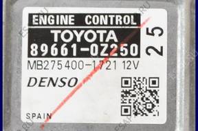 БЛОК УПРАВЛЕНИЯ   TOYOTA AURIS 1.8 89661-0Z250