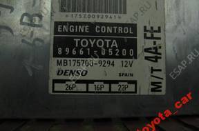 БЛОК УПРАВЛЕНИЯ TOYOTA AVENSIS 1.6 16V   ДВИГАТЕЛЕМ