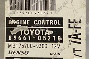 БЛОК УПРАВЛЕНИЯ   TOYOTA AVENSIS 1.8 89661-05210