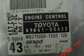 БЛОК УПРАВЛЕНИЯ TOYOTA AVENSIS 2.0   ДВИГАТЕЛЕМ