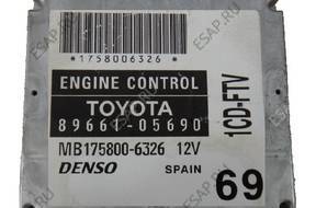 БЛОК УПРАВЛЕНИЯ TOYOTA AVENSIS 2004 год 2.0 D-4D