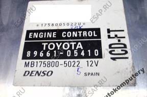 БЛОК УПРАВЛЕНИЯ TOYOTA AVENSIS 8966105410 mb1758005022