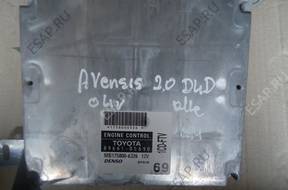 БЛОК УПРАВЛЕНИЯ   TOYOTA AVENSIS II 2.0 D4D 04'