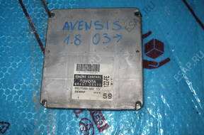 БЛОК УПРАВЛЕНИЯ   toyota AVENSIS T25 03-08 1800