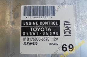 БЛОК УПРАВЛЕНИЯ TOYOTA AVENSIS T25 2.0 D4D
