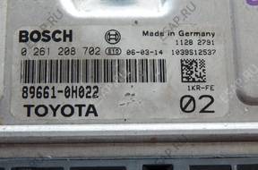 БЛОК УПРАВЛЕНИЯ TOYOTA AYGO 0265208702 89661-0H022