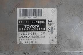 БЛОК УПРАВЛЕНИЯ TOYOTA CAMRY 2,2 B 2000 ГОД 89666-33190