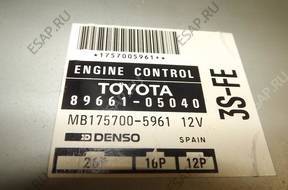 БЛОК УПРАВЛЕНИЯ toyota carina 2,0 16V 89651 05040 3SFE
