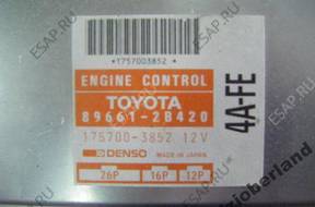 БЛОК УПРАВЛЕНИЯ TOYOTA CARINA E 1.6 1996 год    ДВИГАТЕЛЬ