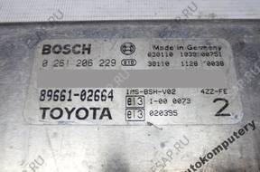 БЛОК УПРАВЛЕНИЯ TOYOTA COROLLA 8966102664 0261206229