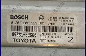 БЛОК УПРАВЛЕНИЯ TOYOTA COROLLA E11 0261206229 89661-02660