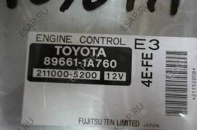 БЛОК УПРАВЛЕНИЯ TOYOTA COROLLA E11 97-01 89661-1A760