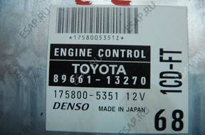 БЛОК УПРАВЛЕНИЯ TOYOTA COROLLA E12  89661-13270