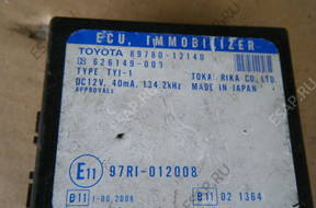 БЛОК УПРАВЛЕНИЯ toyota corolla e12    89780-12140