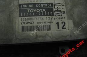 БЛОК УПРАВЛЕНИЯ TOYOTA HIACE 2.5 D4D   ДВИГАТЕЛЕМ