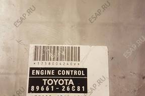 БЛОК УПРАВЛЕНИЯ TOYOTA HILUX  89661-26C81