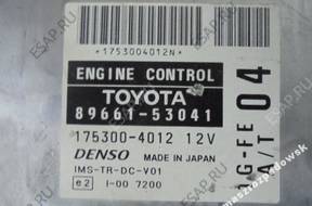 БЛОК УПРАВЛЕНИЯ   TOYOTA LEXUS 89661-53041