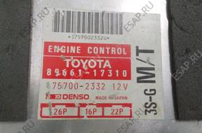 БЛОК УПРАВЛЕНИЯ TOYOTA MR2   89661-17310