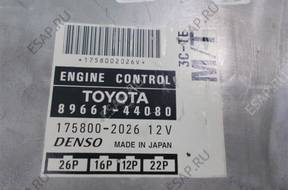 БЛОК УПРАВЛЕНИЯ TOYOTA PICNIC 2.2   89661-44080
