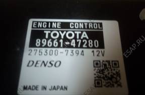 БЛОК УПРАВЛЕНИЯ   TOYOTA PRIUS 2010 89661-47280