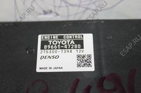 БЛОК УПРАВЛЕНИЯ   TOYOTA PRIUS 89661-47280
