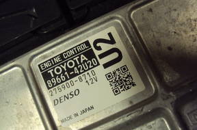 БЛОК УПРАВЛЕНИЯ   TOYOTA RAV3 2013- 89661-42U20