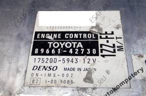 БЛОК УПРАВЛЕНИЯ TOYOTA RAV4 1.8 8966142730 1752005943