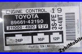 БЛОК УПРАВЛЕНИЯ TOYOTA RAV4 2.0   8966142190