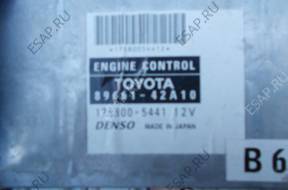 БЛОК УПРАВЛЕНИЯ TOYOTA RAV4 2.0 D4D   89661-42A10