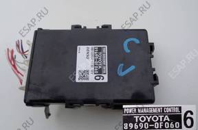 БЛОК УПРАВЛЕНИЯ   TOYOTA VERSO D4D 09-14 89690-0F060