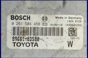 БЛОК УПРАВЛЕНИЯ TOYOTA YARIS 0261S04458 89661-0D580