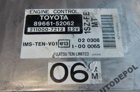 БЛОК УПРАВЛЕНИЯ   TOYOTA YARIS  89661-52062