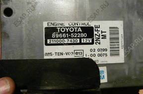 БЛОК УПРАВЛЕНИЯ TOYOTA YARIS 89661-52280