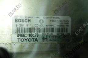 БЛОК УПРАВЛЕНИЯ    TOYOTA YARIS D4D 0281011125