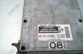 БЛОК УПРАВЛЕНИЯ   Toyota YARIS I 1,0 89661-52074