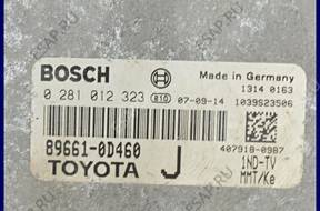 БЛОК УПРАВЛЕНИЯ TOYOTA YARIS II 0281012323 89661-0D460