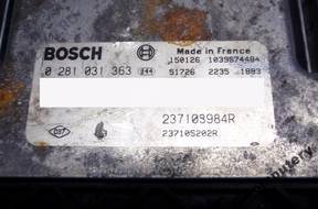БЛОК УПРАВЛЕНИЯ TRAFIC / VIVARO 237103984r 0281031363