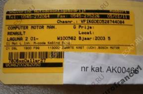 БЛОК УПРАВЛЕНИЯ UCH Renault Laguna 2 1,9 8200309321