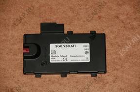 БЛОК УПРАВЛЕНИЯ УСИЛИТЕЛЬ АНТЕНЫ  VW AUDI 5G0980611