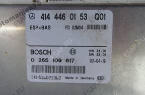 БЛОК УПРАВЛЕНИЯ VANEO W414 1.7 CDI   ESP 4144460153