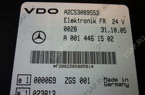 БЛОК УПРАВЛЕНИЯ VDO ELEKTRONIK  MERCEDES A0014461502