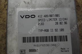 БЛОК УПРАВЛЕНИЯ VDO ОГРАНИЧИТЕЛЬ СКОРОСТИ 412409007001 TYP AGBII