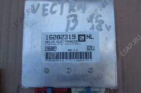 БЛОК УПРАВЛЕНИЯ VECTRA B 1,6 16V 16202319 EUROPA