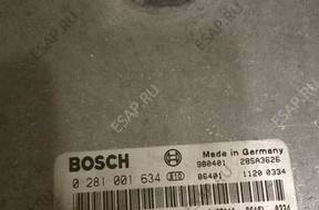БЛОК УПРАВЛЕНИЯ    VECTRA B 2.0 DTH 0281001634