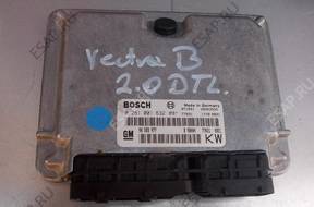 БЛОК УПРАВЛЕНИЯ VECTRA B 2.0DTL   **0281001632**