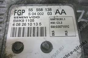 БЛОК УПРАВЛЕНИЯ   VECTRA SIGNUM 2.2 16V 55558138