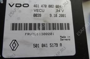 БЛОК УПРАВЛЕНИЯ VECU RENAULT 461470002007 461470002004